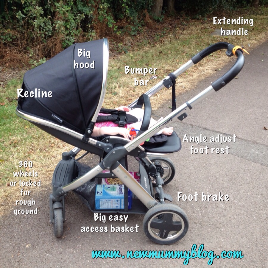 oyster 2 pushchair reviews