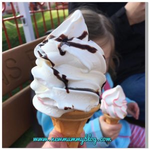 Peppa Pig World - Ice cream at Paultons Park