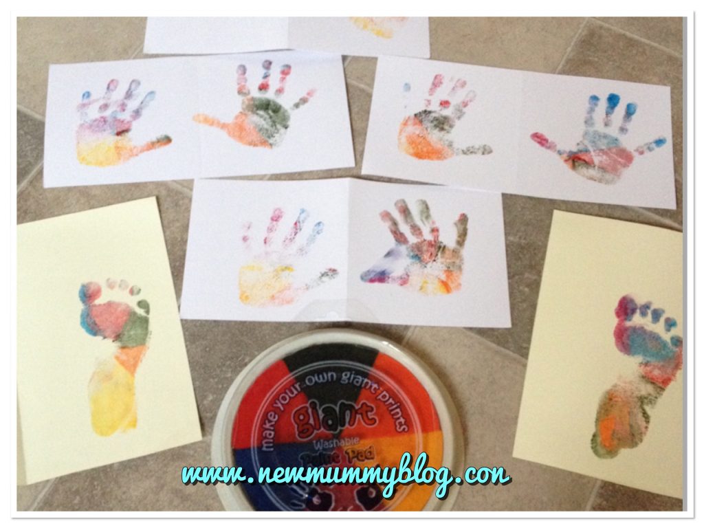 Easy kids handprint & footprint art for handmade gifts | Kids crafts ...