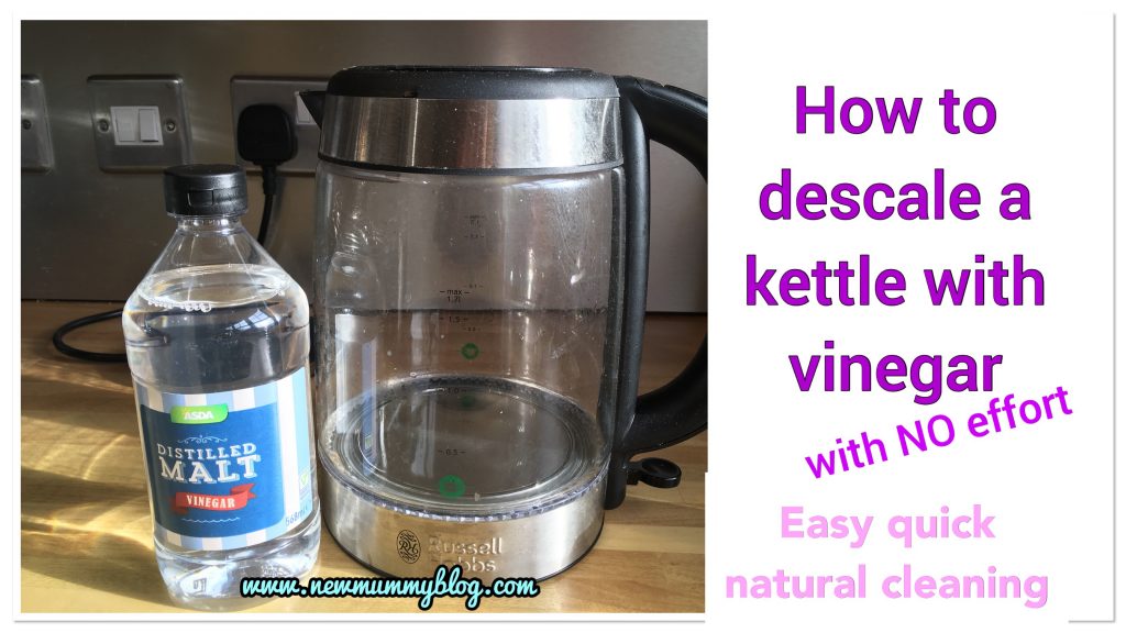 How To Descale The Kettle With Vinegar Easy Natural Cleaning With NO 