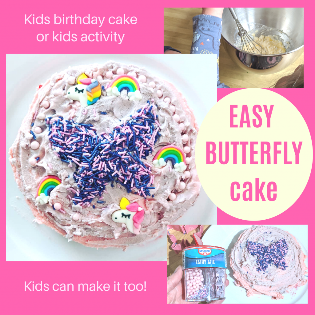 How To Make An Easy Butterfly Cake - New Mummy Blog